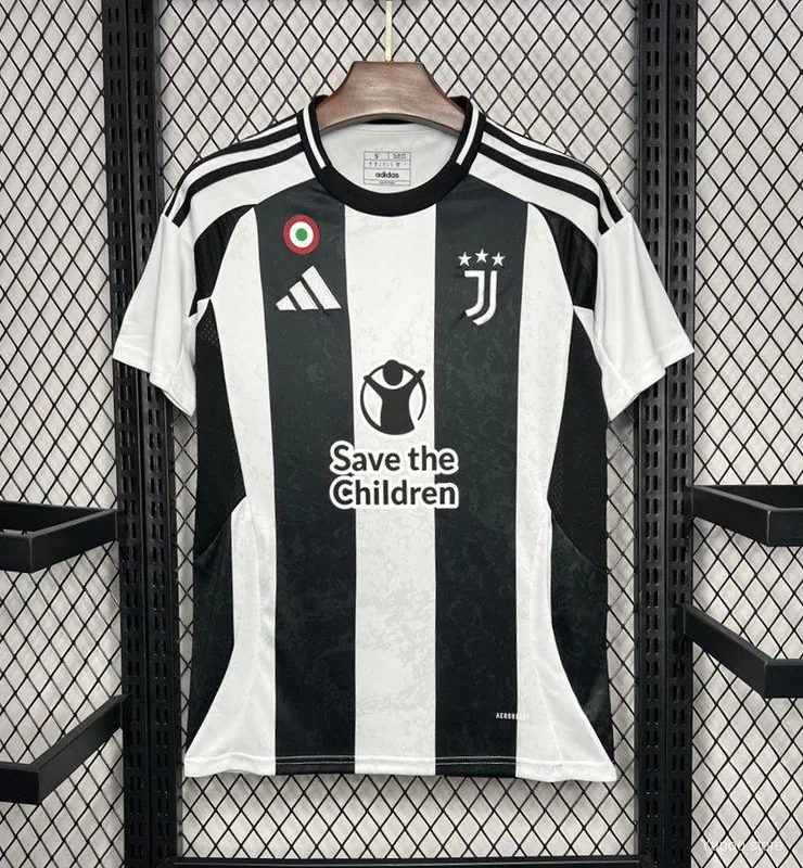 Camiseta Juventus 2024/25 LOCAL MANGA CORTA VERSION FAN